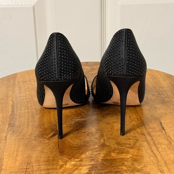Vince Camuto Black Studded Heels - Picture 3 of 6